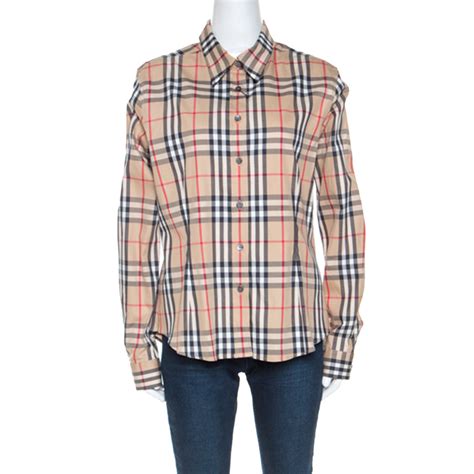 long sleeve burberry shirt|burberry long sleeve button up.